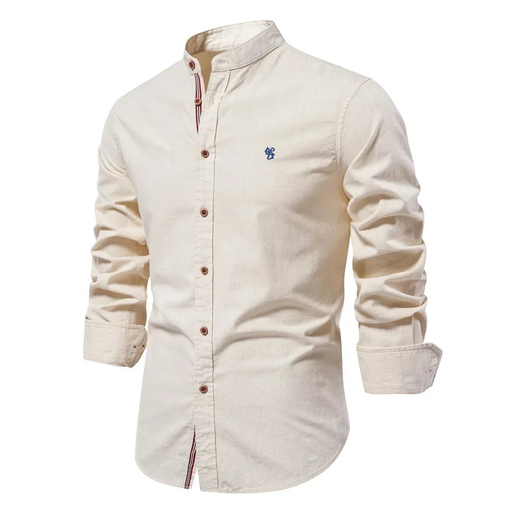 Vintém d'Ouro - Camisa de linho elegante