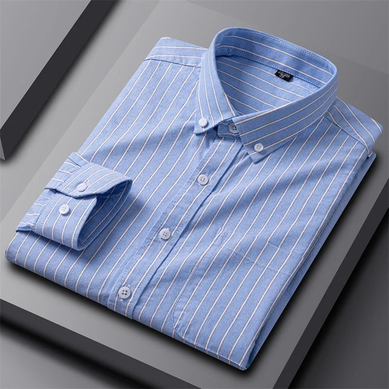 Vintém d'Ouro - Camisa Chic Oxford para homem
