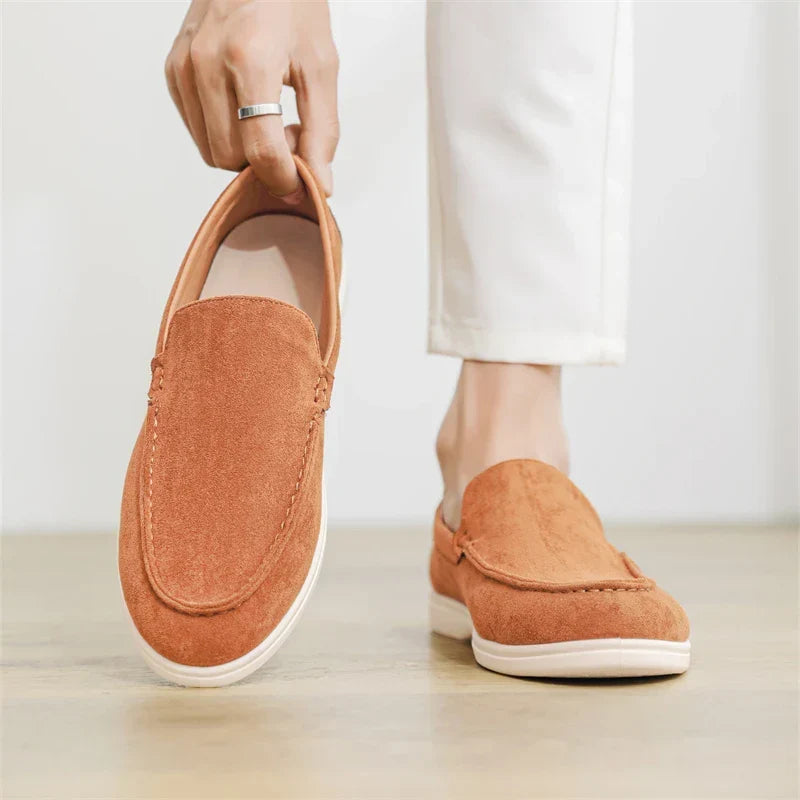 Vintém d'Ouro - Mocassins casuais de camurça