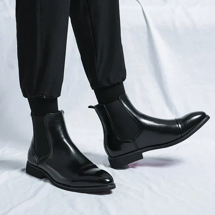 Vintém d'Ouro - Botas Chelsea em pele Premium