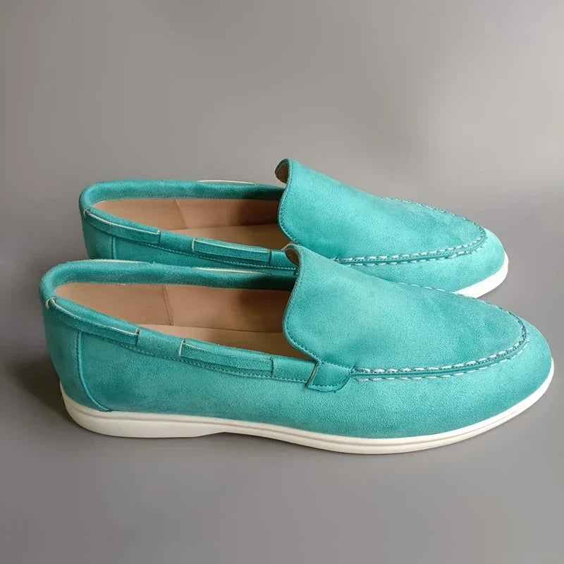 Vintém d'Ouro - Mocassins de camurça premium
