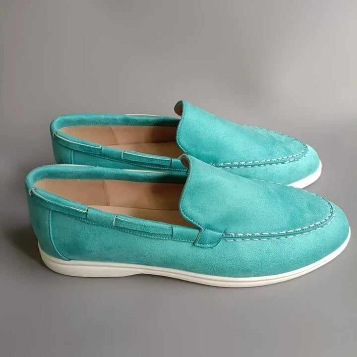 Vintém d'Ouro - Mocassins de camurça premium