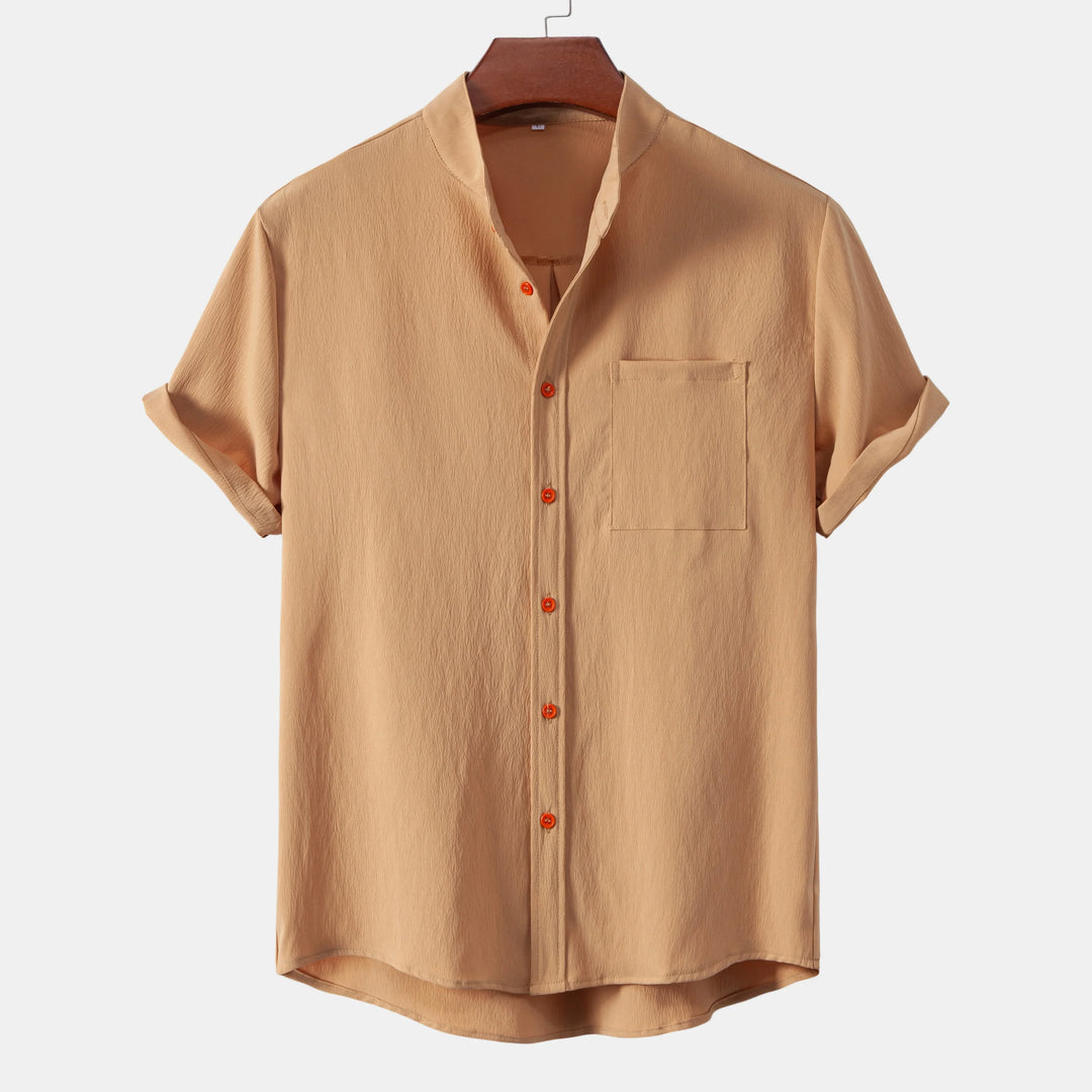 Vintém d'Ouro - Camisa de verão elegante e respirável