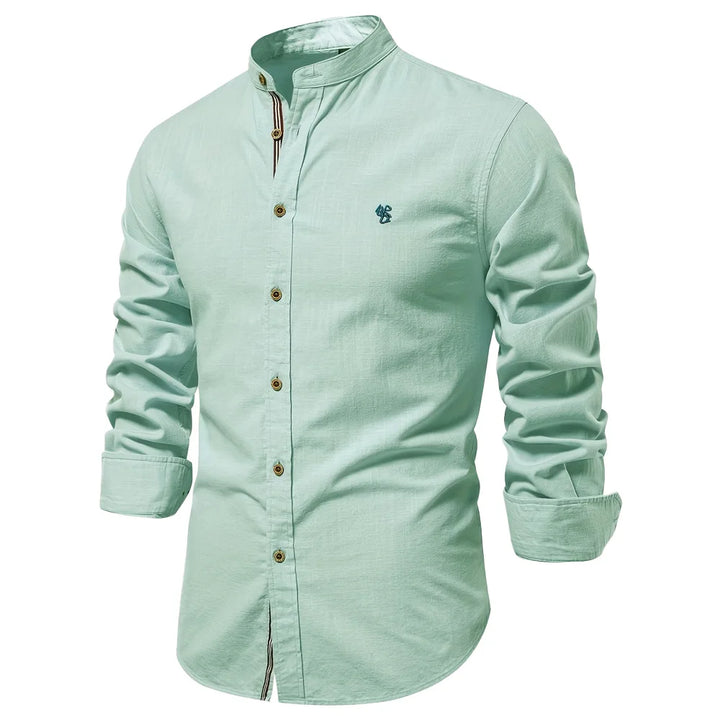 Vintém d'Ouro - Camisa de linho elegante