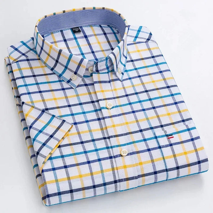 Vintém d'Ouro - Camisa de algodão elegante para homem