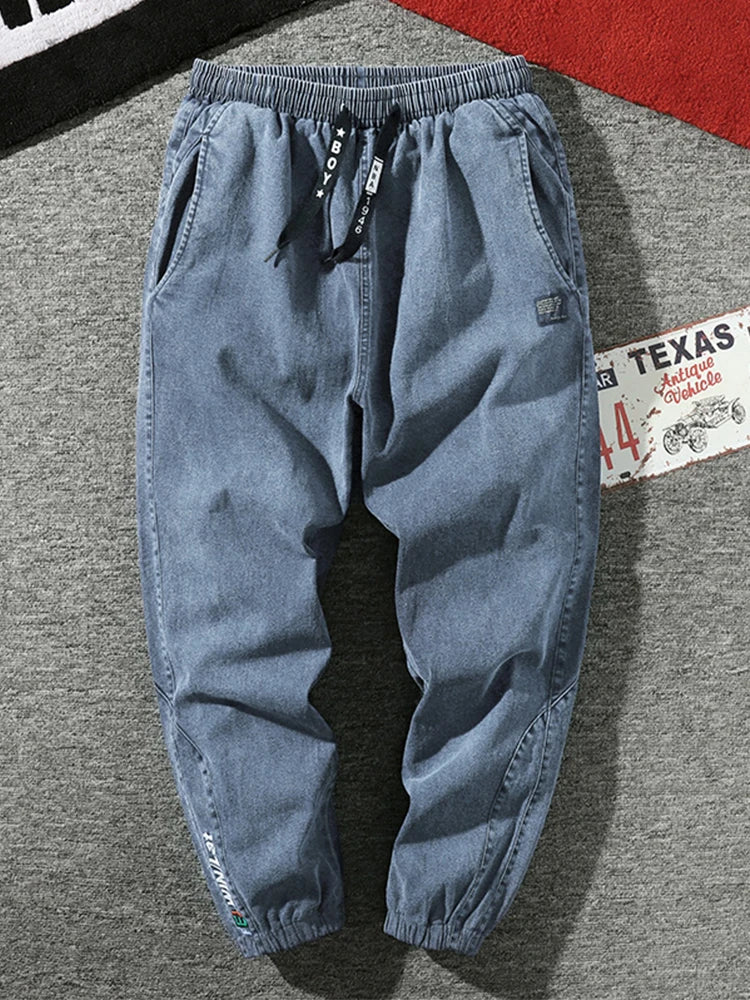 Vintém d'Ouro - Calças de ganga Jogger elegantes