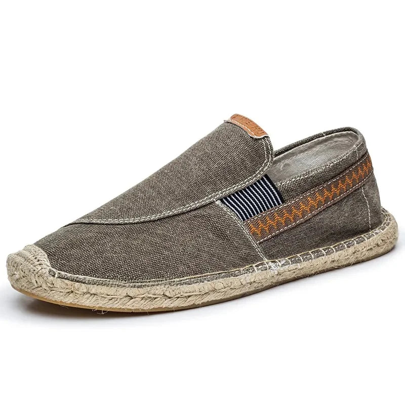 Vintém d'Ouro - Espadrilhas elegantes em linho