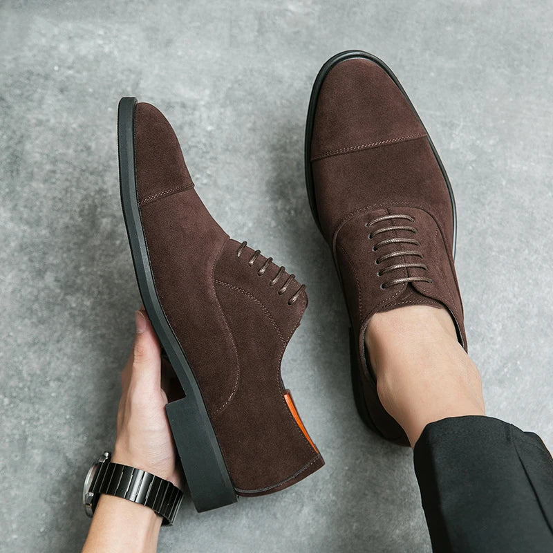 Vintém d'Ouro - Sapatos de camurça chiques