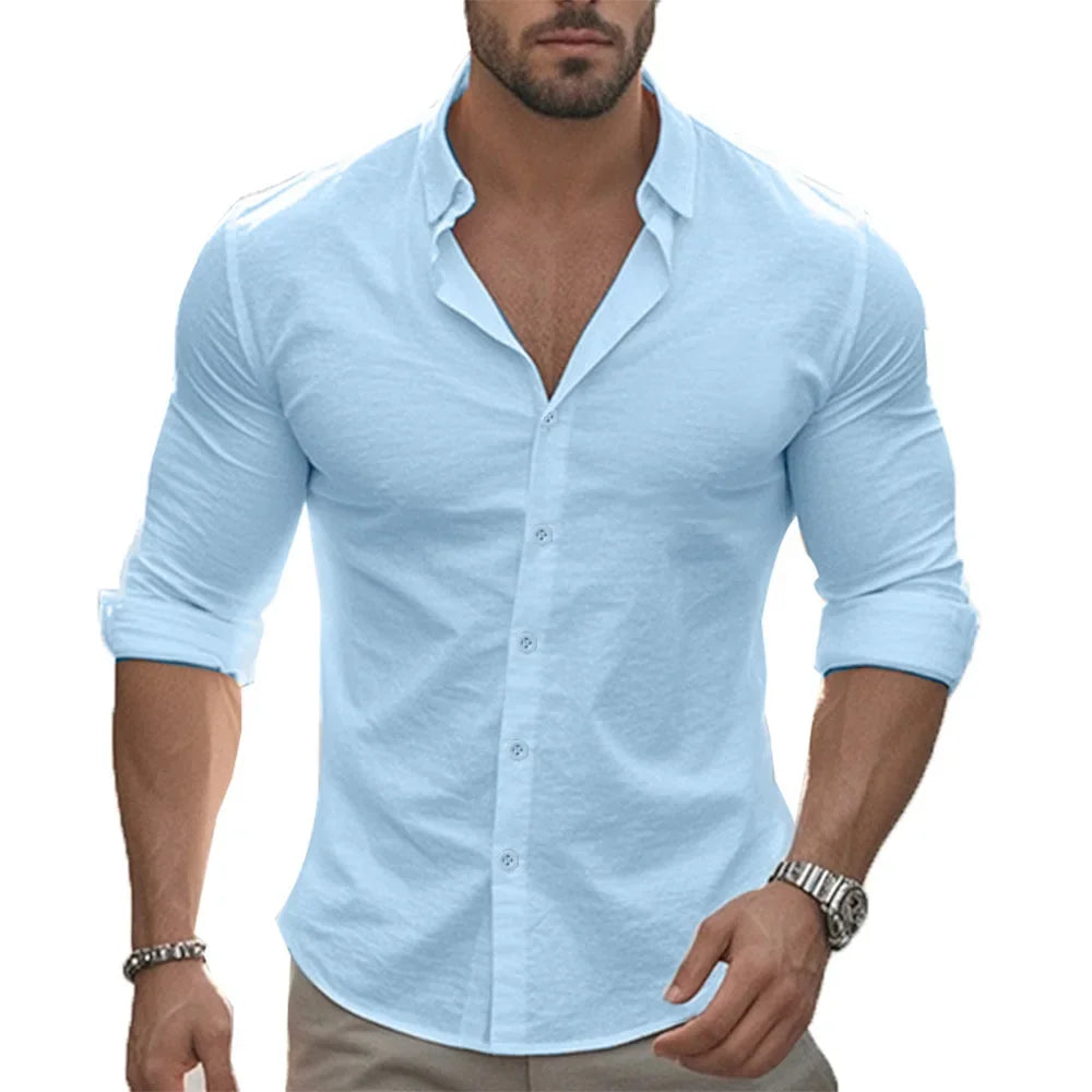 Vintém d'Ouro - Camisa de linho Palermo