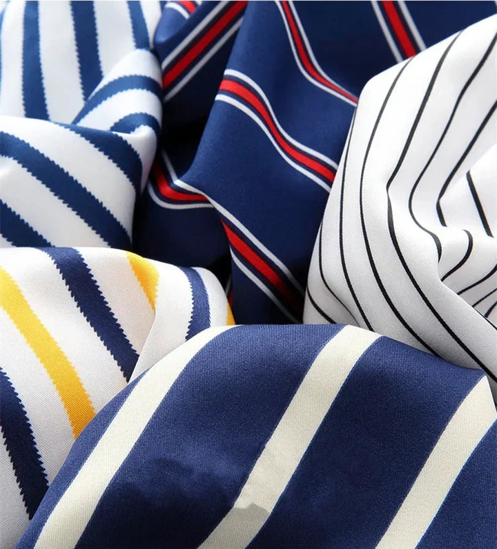 Vintém d'Ouro - Camisa casual listrada para homem