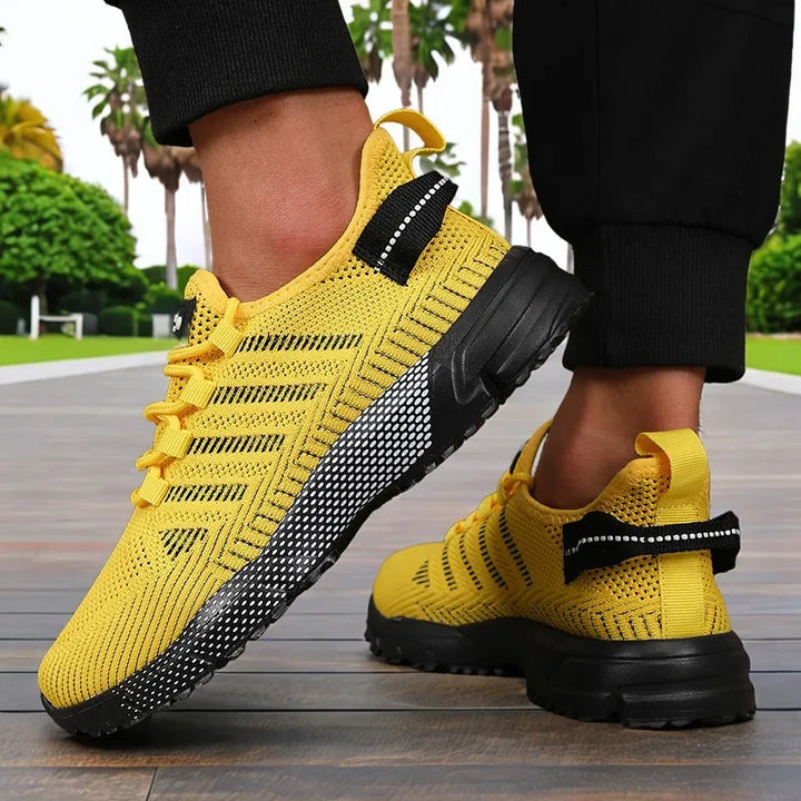 Vintém d'Ouro - Sapatos Ultra-Confortáveis Respiráveis Pretos