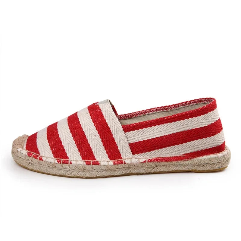 Vintém d'Ouro - Espadrilhas de lona elegantes