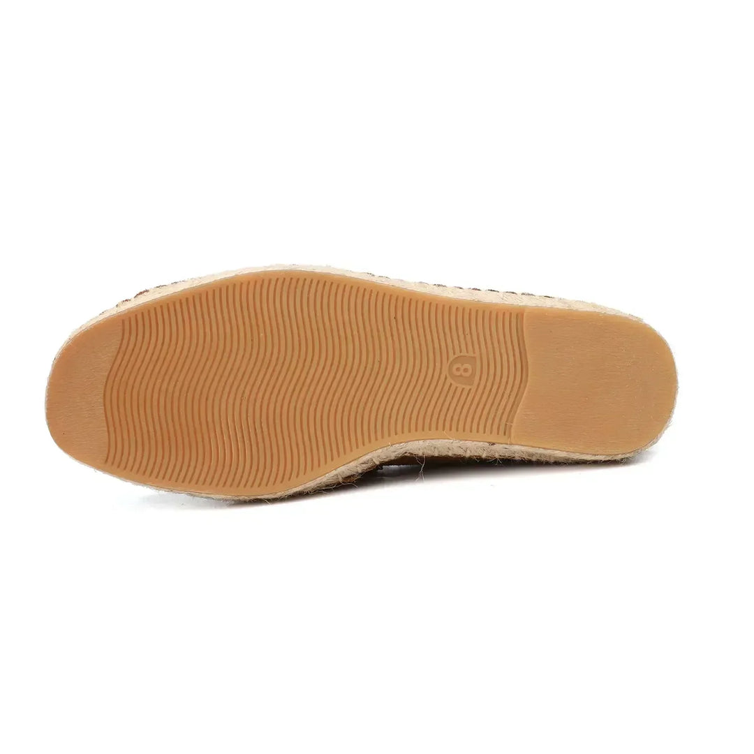 Vintém d'Ouro - Espadrilles de camurça elegantes
