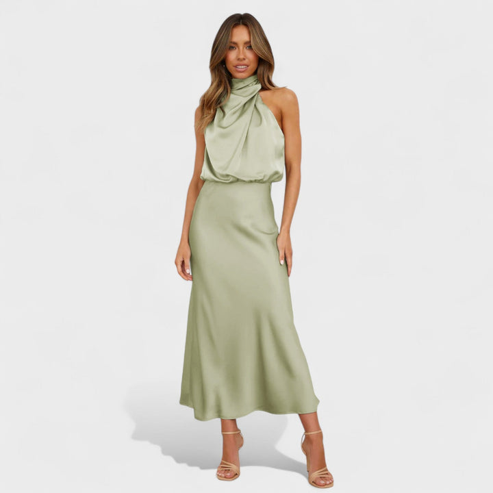 Vintém d'Ouro - Vestido Satin Elegância