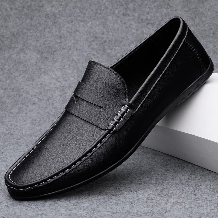 Vintém d'Ouro - Mocassins clássicos em pele italiana