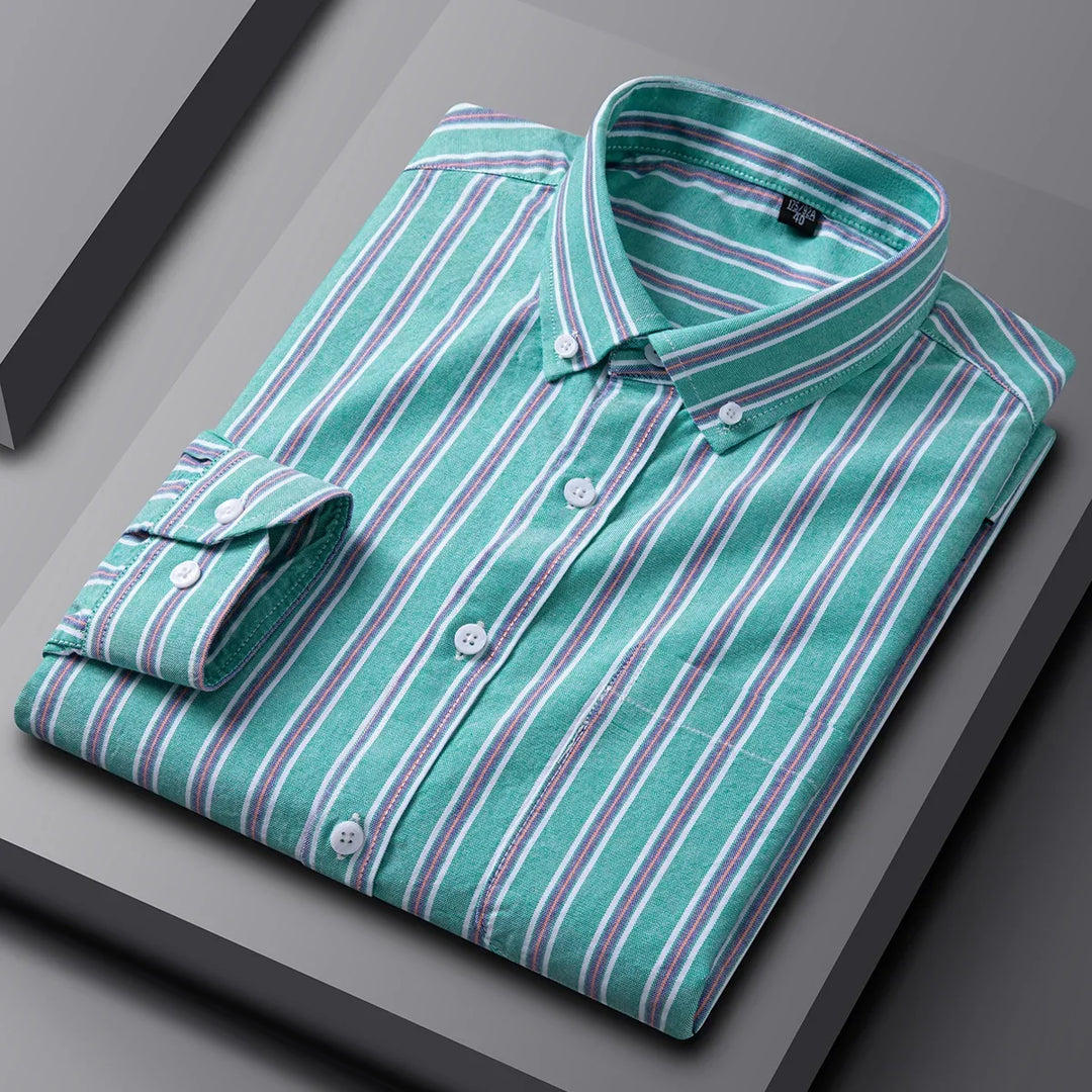 Vintém d'Ouro - Camisa de algodão elegante