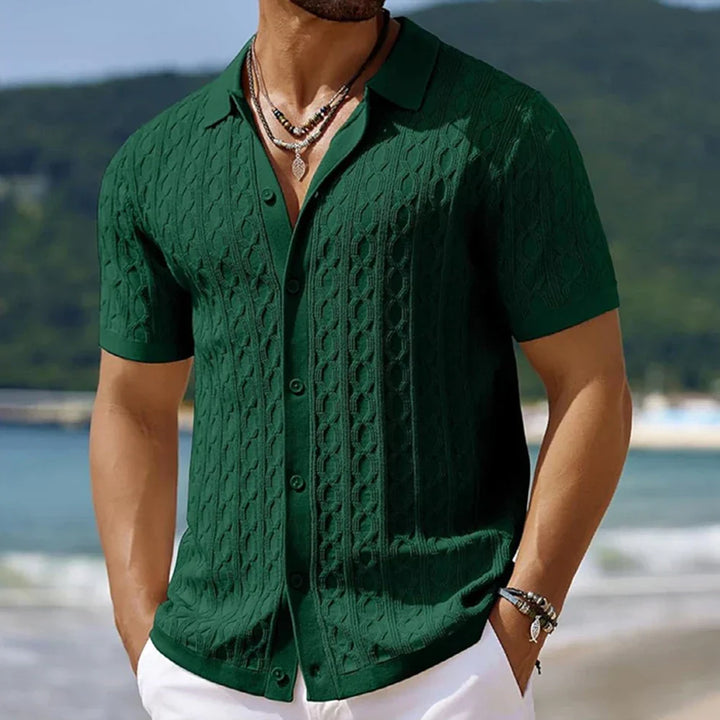 Vintém d'Ouro - Camisa polo com botões