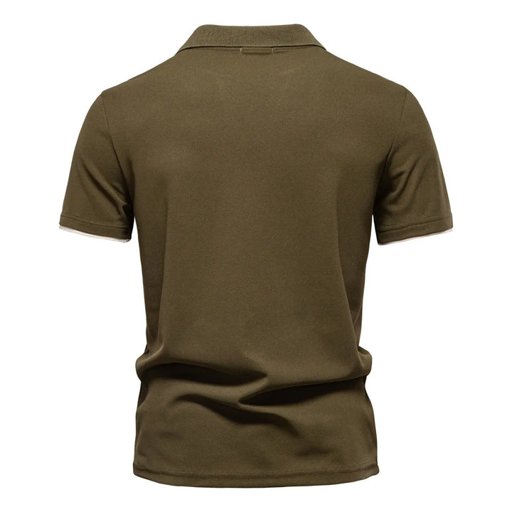 Vintém d'Ouro - Camisa polo casual para homem