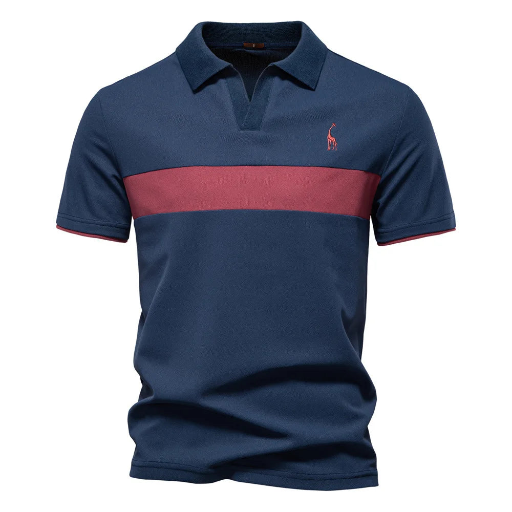 Vintém d'Ouro - Camisa polo casual para homem