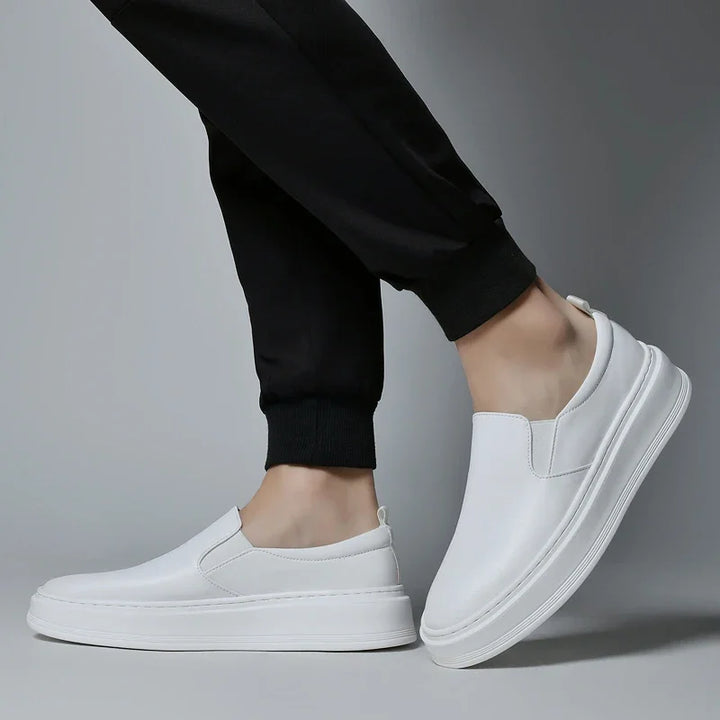 Vintém d'Ouro - Sapatos Slip-On de couro