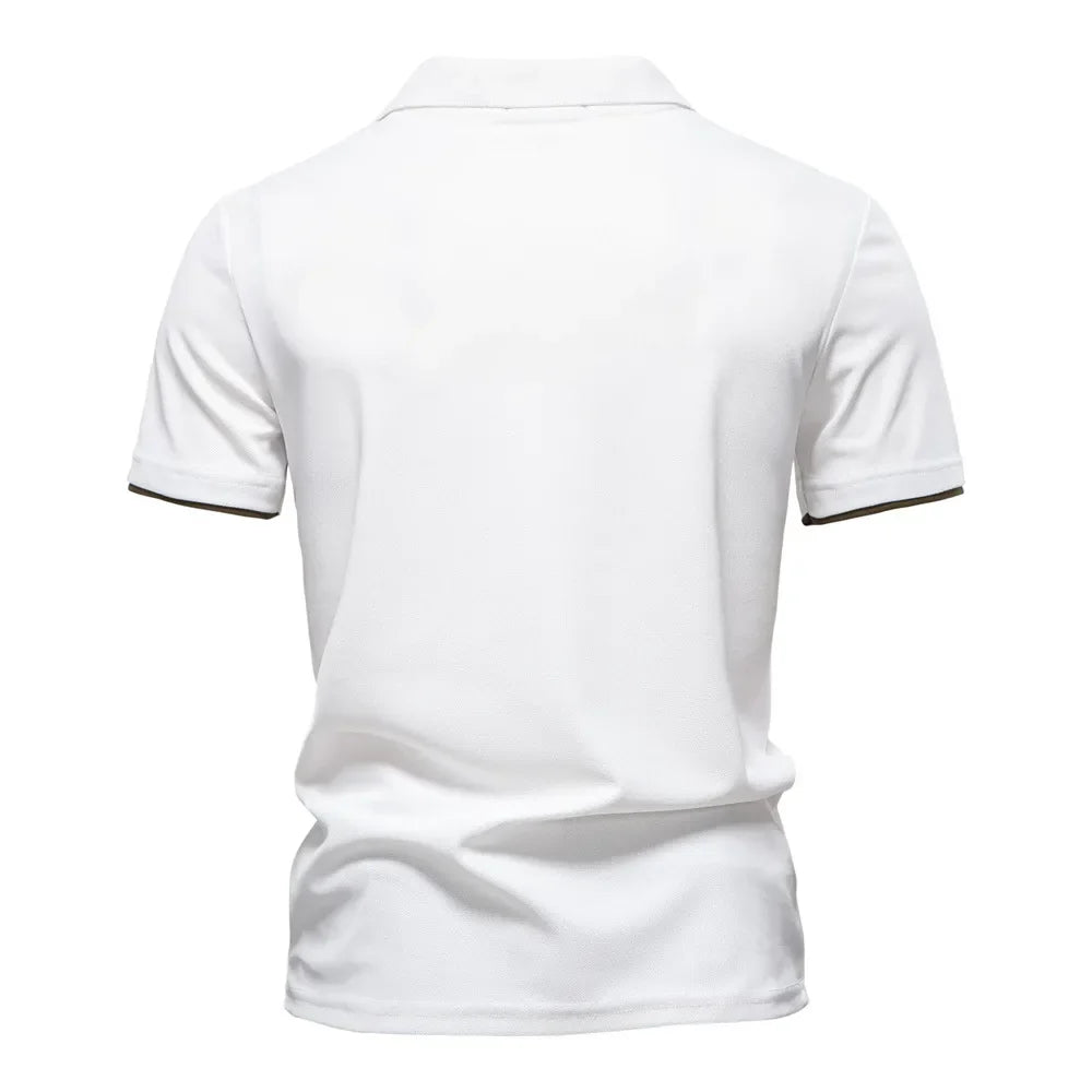 Vintém d'Ouro - Camisa polo casual para homem