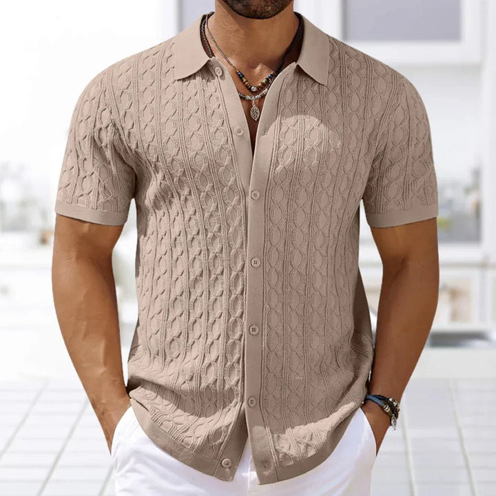 Vintém d'Ouro - Camisa polo com botões