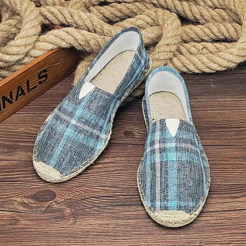 Vintém d'Ouro - Espadrilles de lona casuais