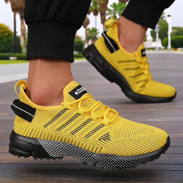Vintém d'Ouro - Sapatos Ultra-Confortáveis Respiráveis Pretos