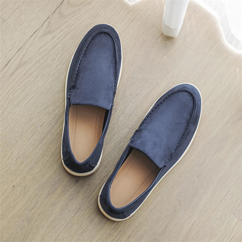 Vintém d'Ouro - Mocassins casuais de camurça