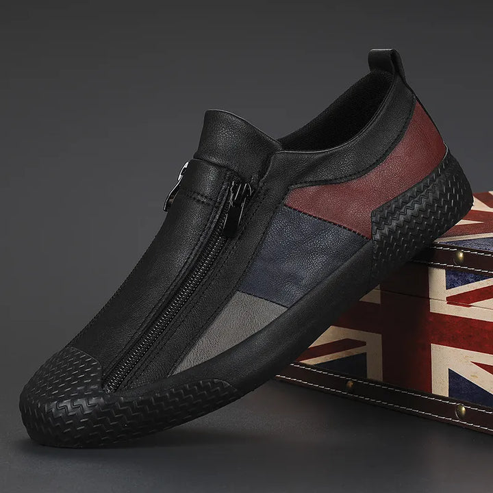 Vintém d'Ouro - Sapatos de couro com fecho