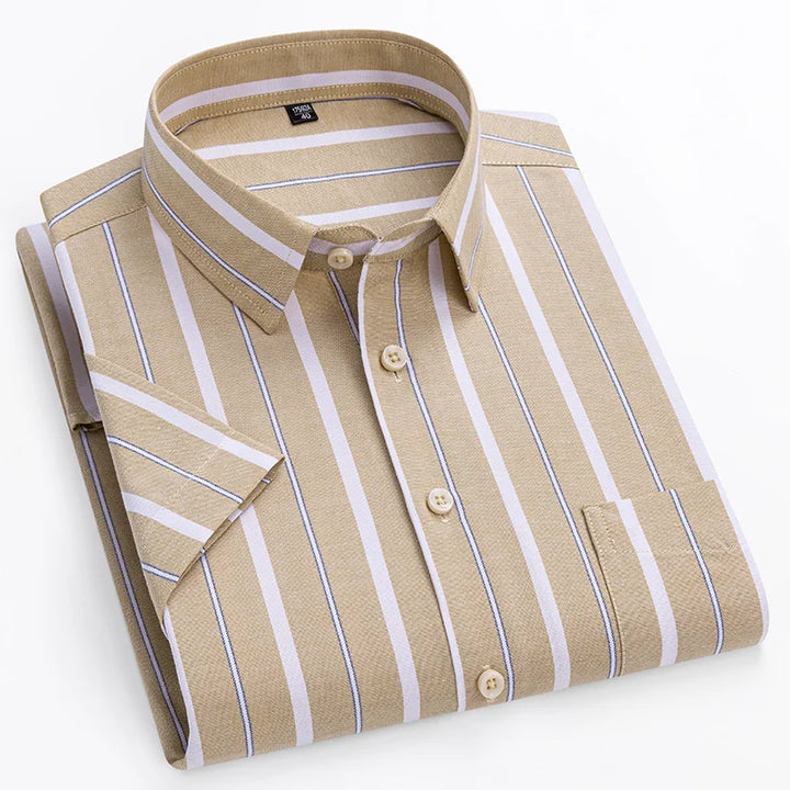 Vintém d'Ouro - Camisa de manga curta em algodão