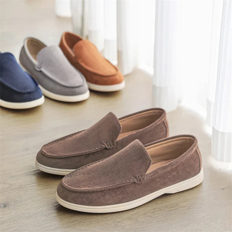 Vintém d'Ouro - Mocassins casuais de camurça