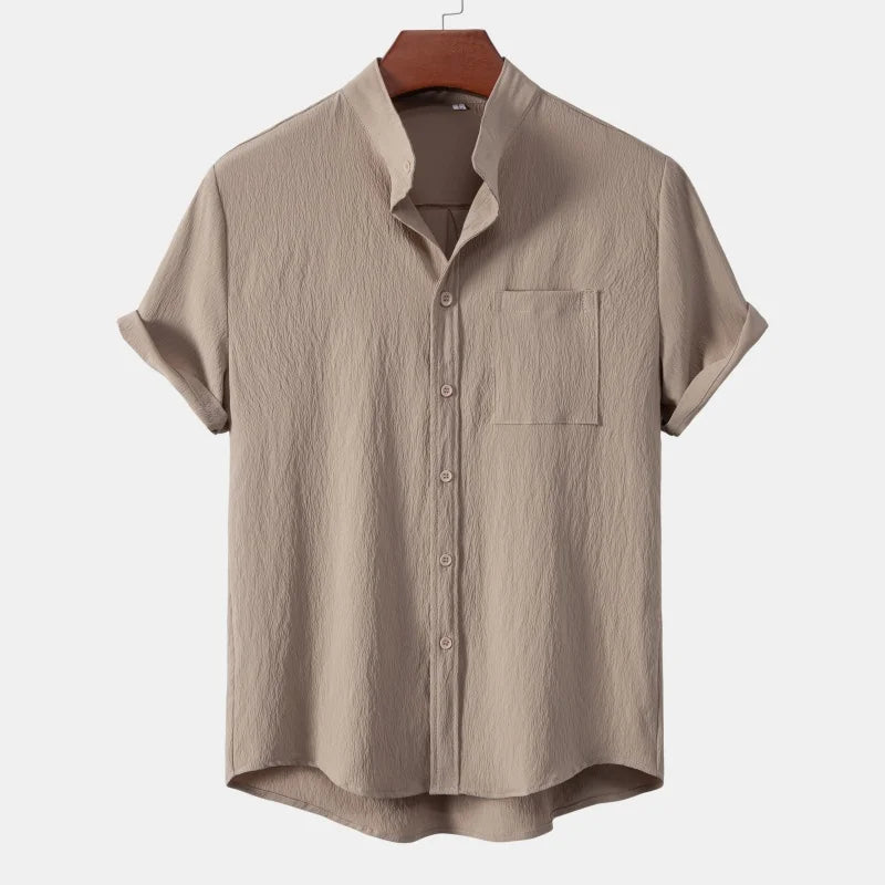 Vintém d'Ouro - Camisa de verão elegante e respirável