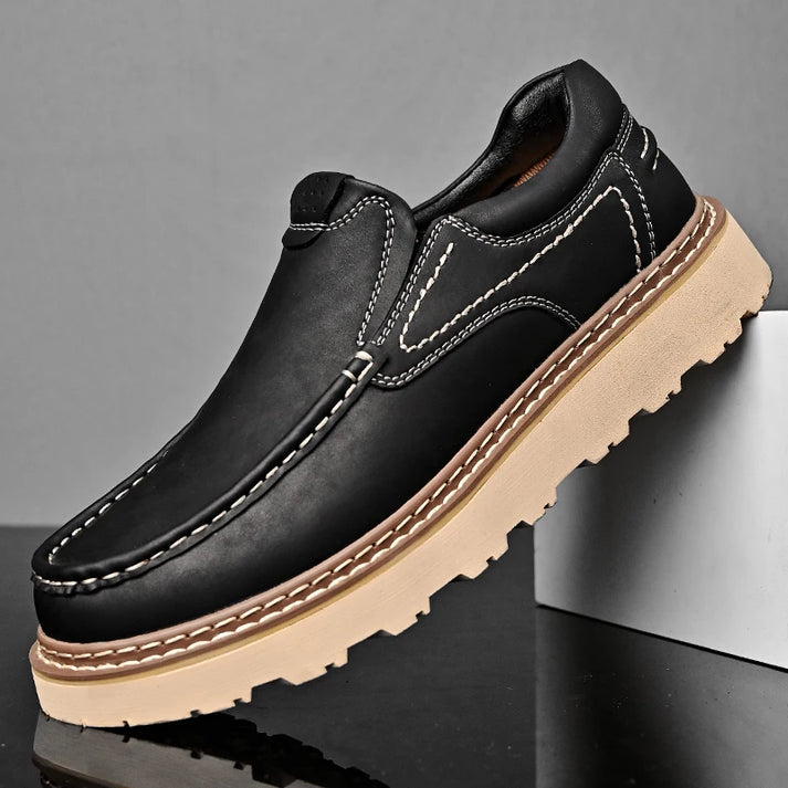 Vintém d'Ouro - Sapatos de couro elegantes