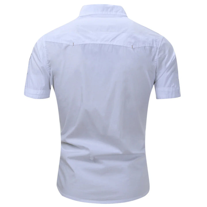 Vintém d'Ouro - Camisa de manga curta em algodão Cargo