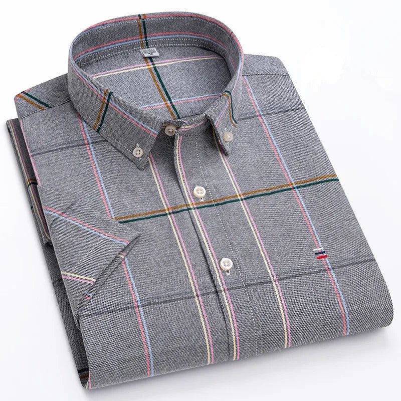 Vintém d'Ouro - Camisa de algodão elegante para homem