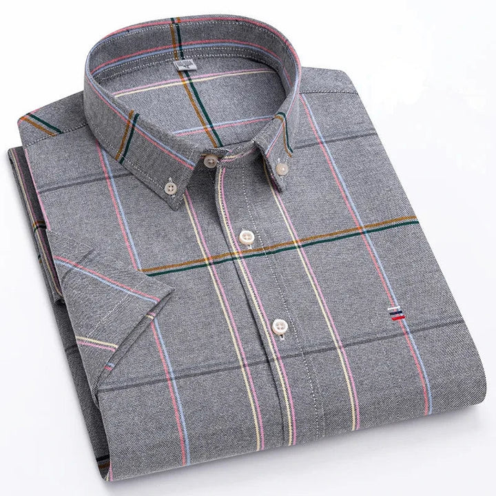 Vintém d'Ouro - Camisa de algodão elegante para homem