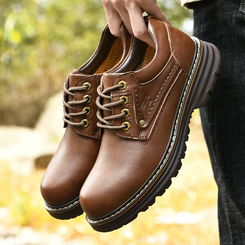 Vintém d'Ouro - Sapatos Oxford de couro britânico