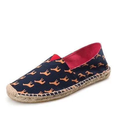 Vintém d'Ouro - Espadrilhas de lona elegantes
