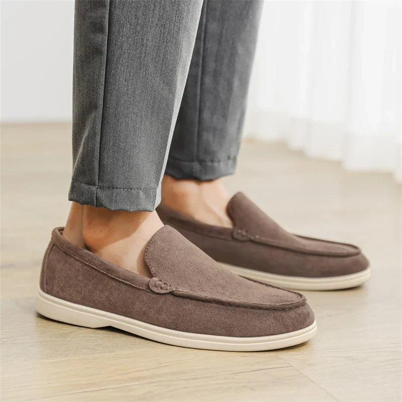 Vintém d'Ouro - Mocassins casuais de camurça