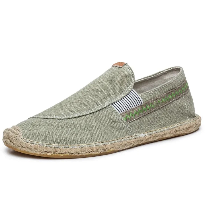 Vintém d'Ouro - Espadrilhas elegantes em linho