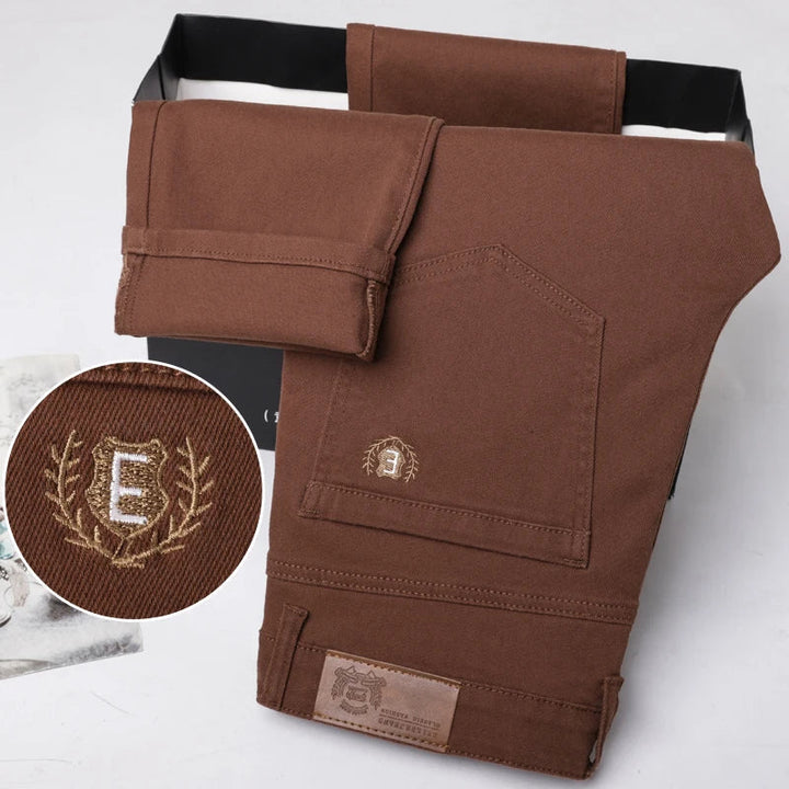 Vintém d'Ouro - Calças de ganga elegantes em denim elástico