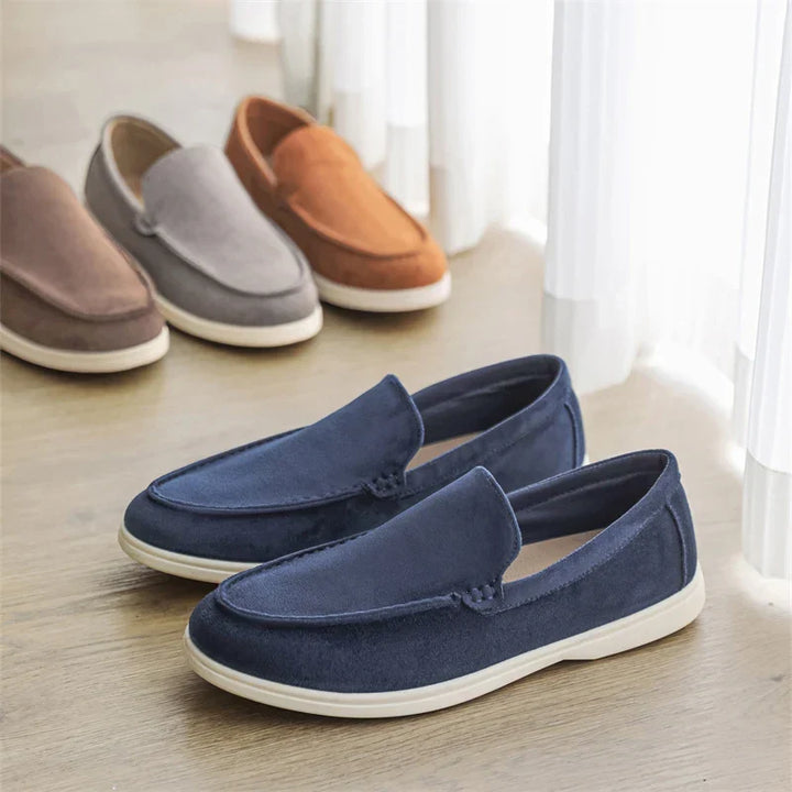 Vintém d'Ouro - Mocassins casuais de camurça