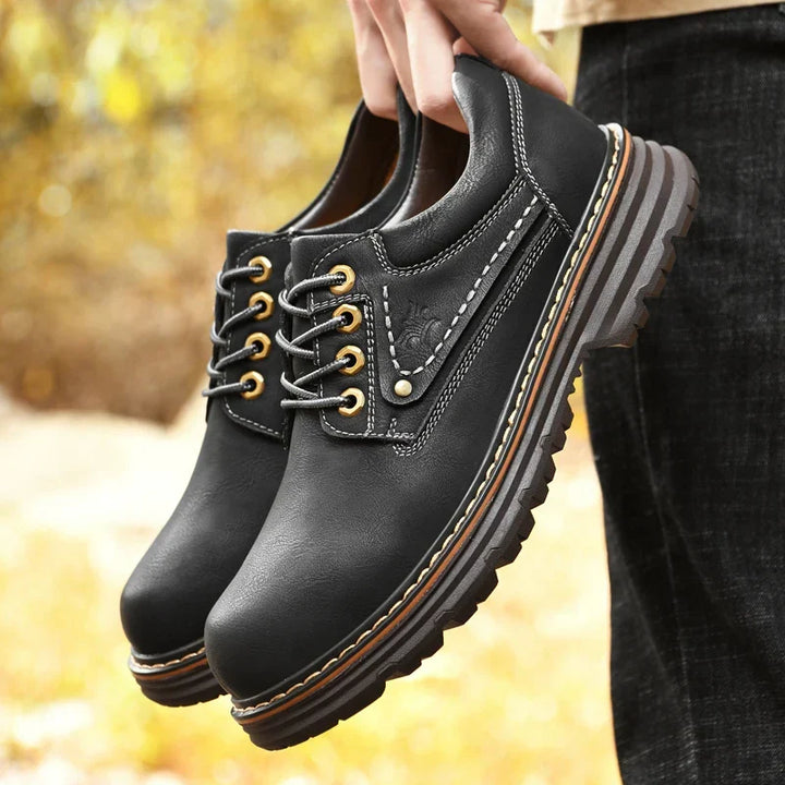 Vintém d'Ouro - Sapatos Oxford de couro britânico