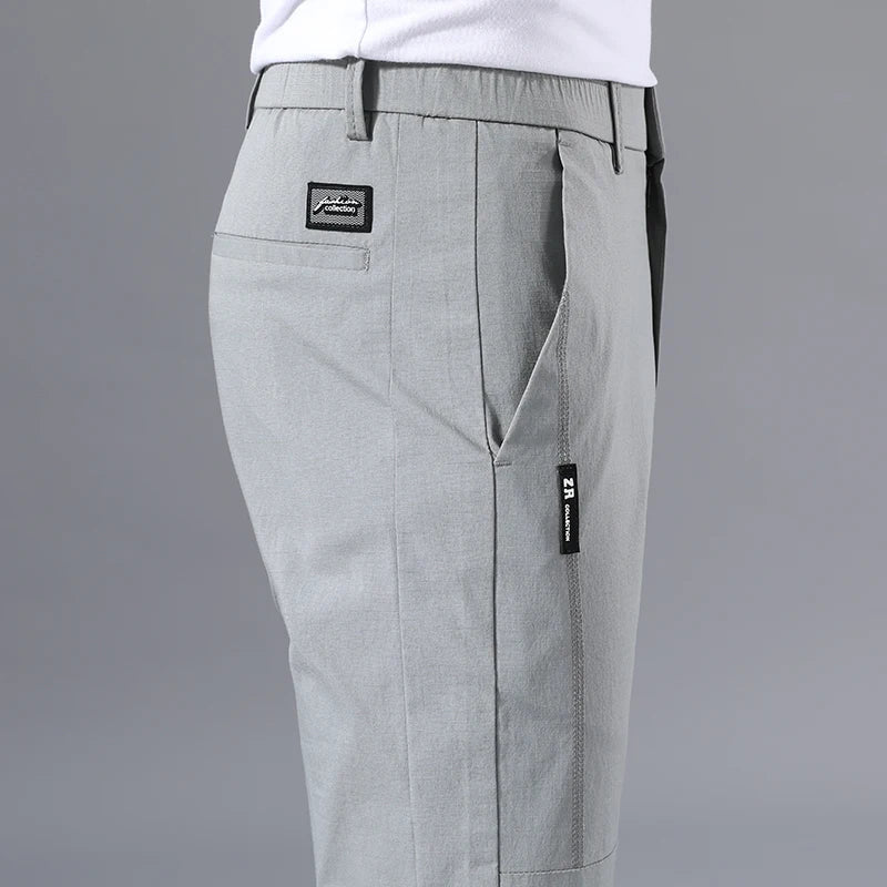 Vintém d'Ouro - Calça chino casual para homem