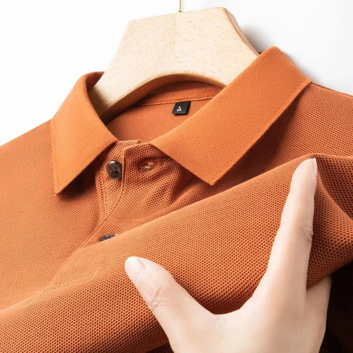 Vintém d'Ouro - Camisa pólo casual de algodão