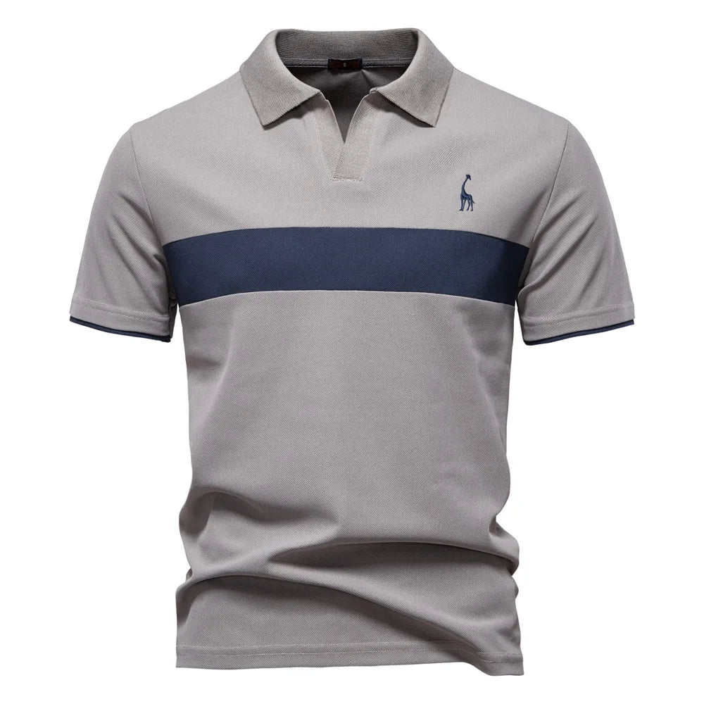 Vintém d'Ouro - Camisa polo casual para homem