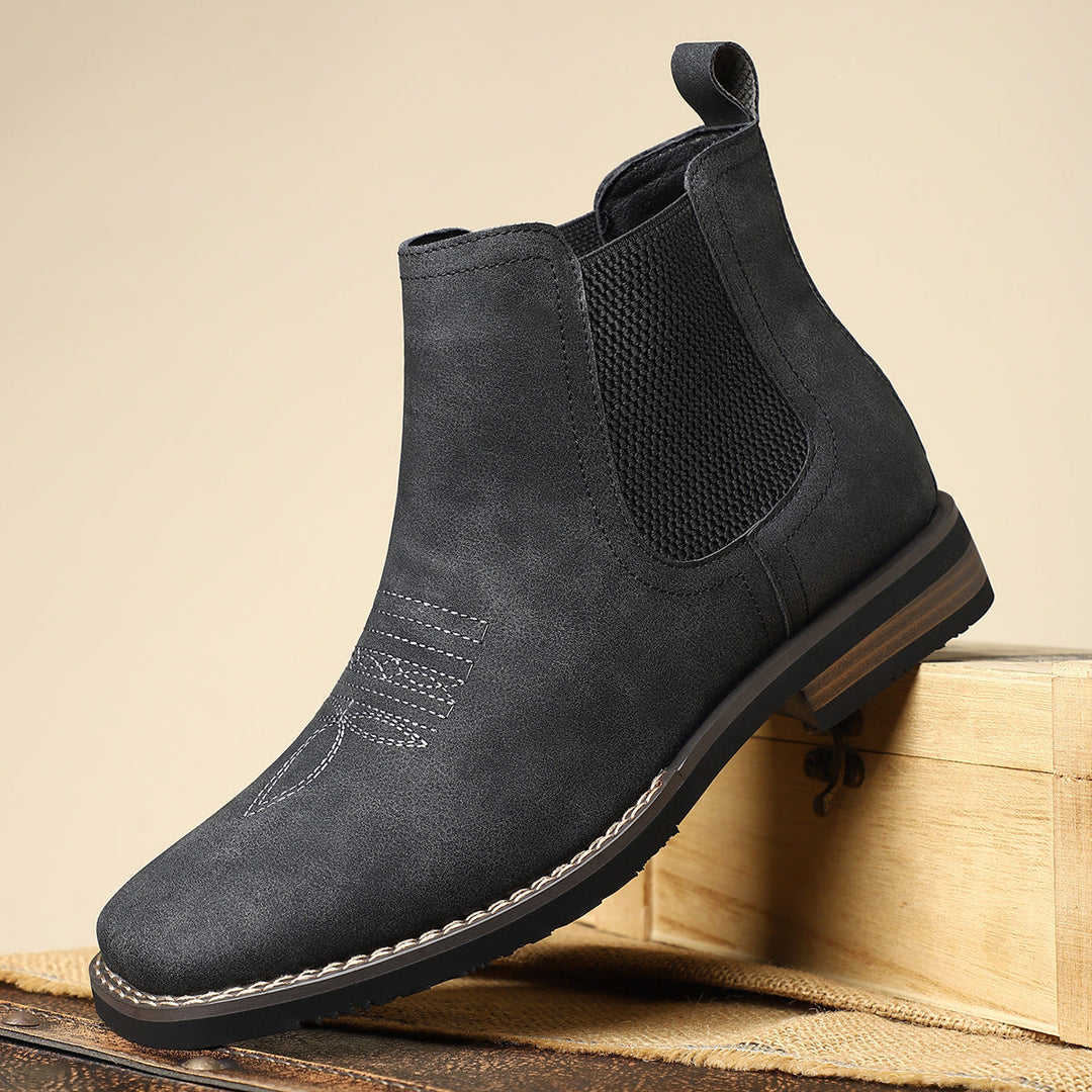 Vintém d'Ouro - Botas de couro elegantes para homem