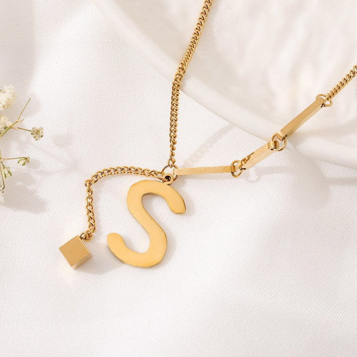 Vintém d'Ouro - Colar de Inicial Personalizada
