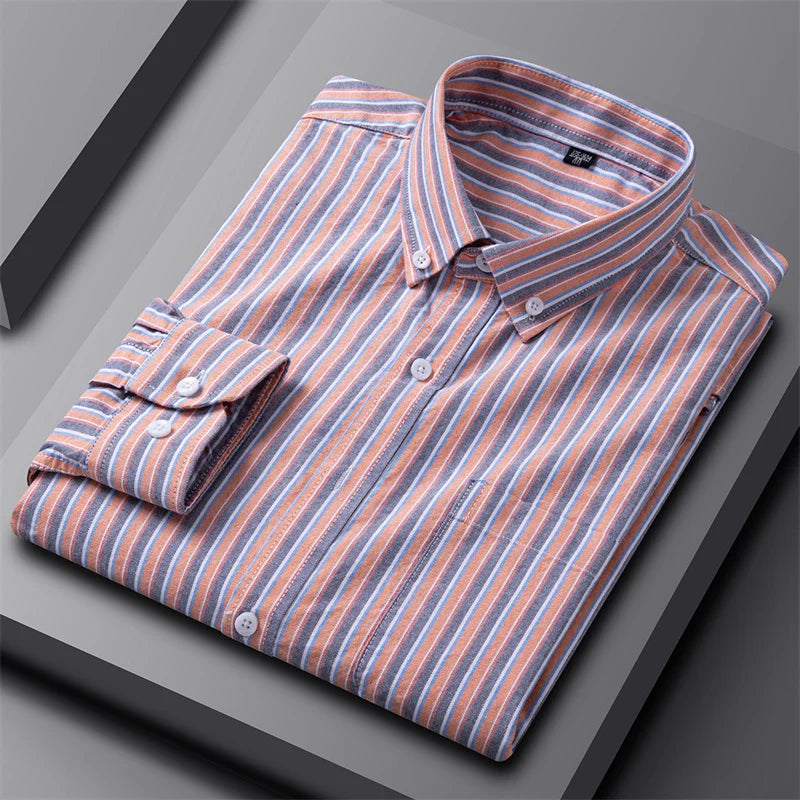 Vintém d'Ouro - Camisa Chic Oxford para homem